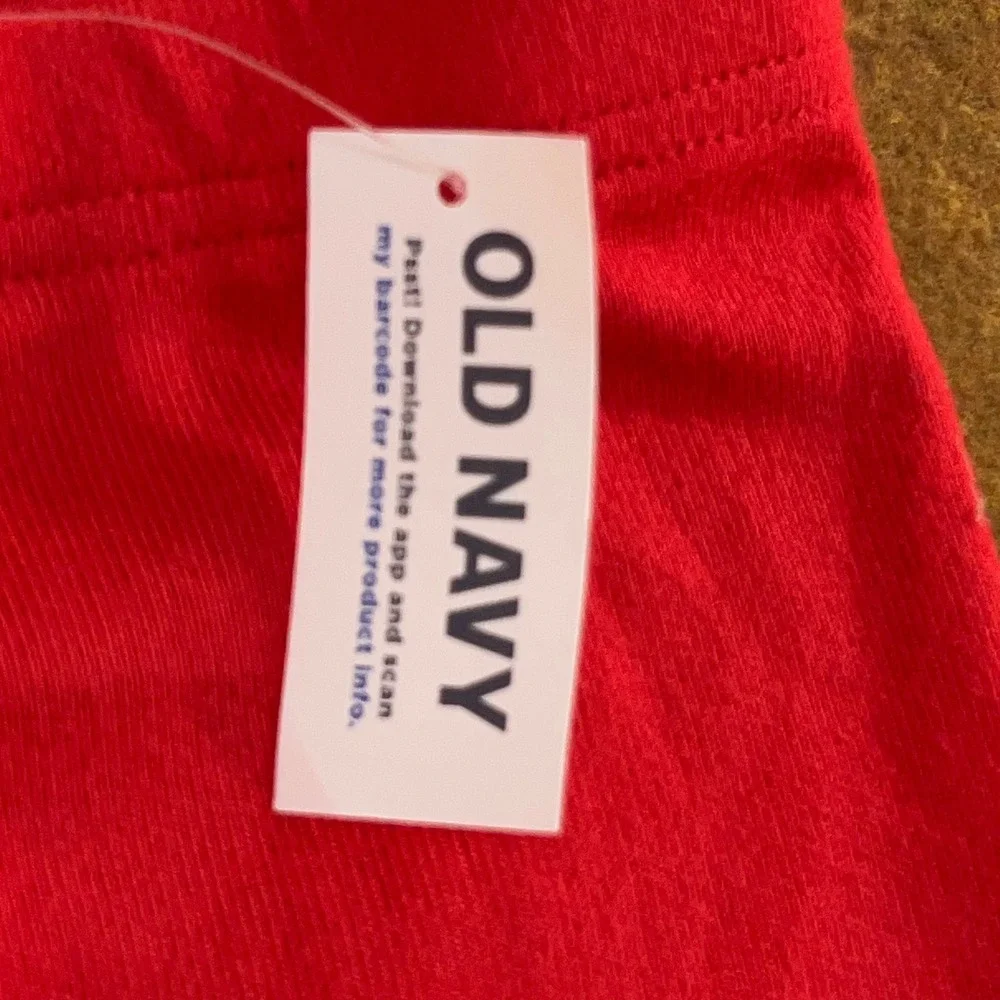 Old Navy Kids 6T Red Blue Taco Avocado Print Snug Fit Pajama Leggings 2-Pack NWT